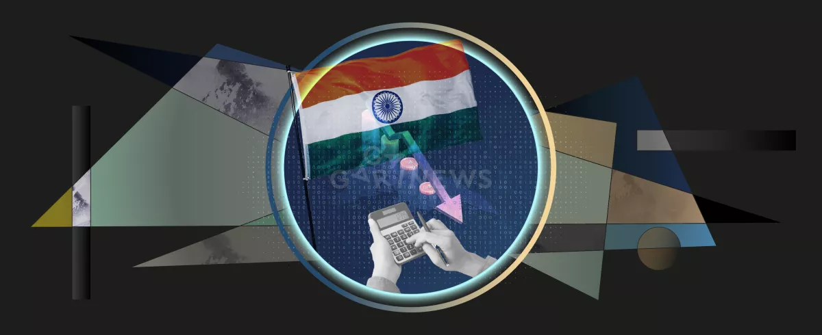 Trading volume on the Indian crypto market fell by 63% overnight