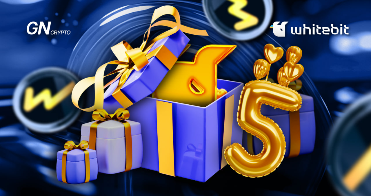 WhiteBIT Turns 5: Join the Celebration and Enjoy the Rewards!