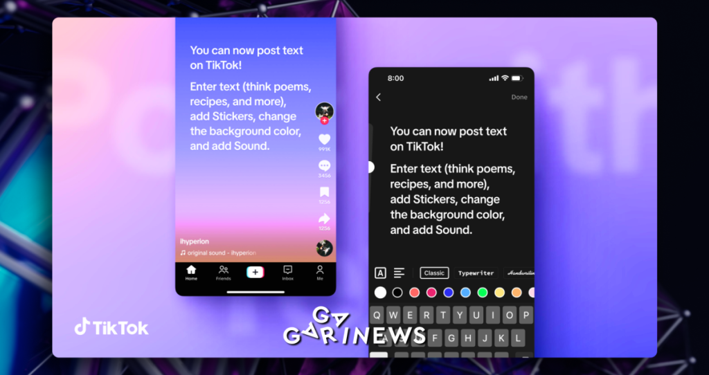 TikTok Takes Aim at Twitter with Text-Based Feature