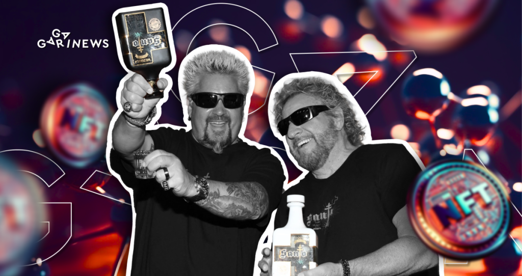 Guy Fieri and Sammy Hagar’s Santo Spirit Tequila Goes Web3