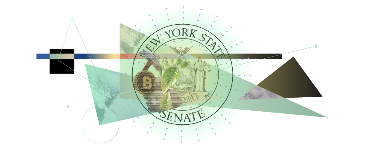 The New York Senate bans cryptocurrency mining using carbon-based fuel