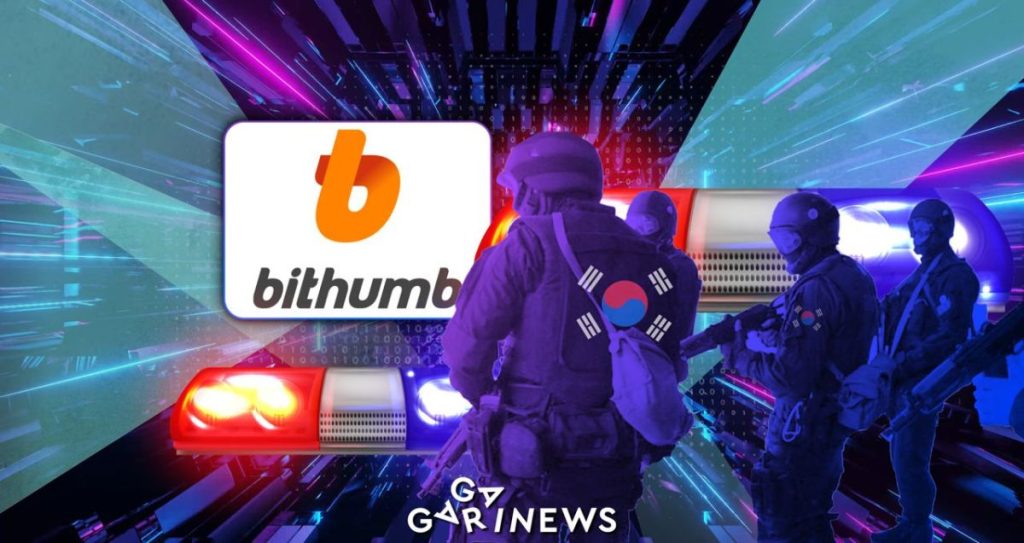 Police raided the Bithumb exchange office