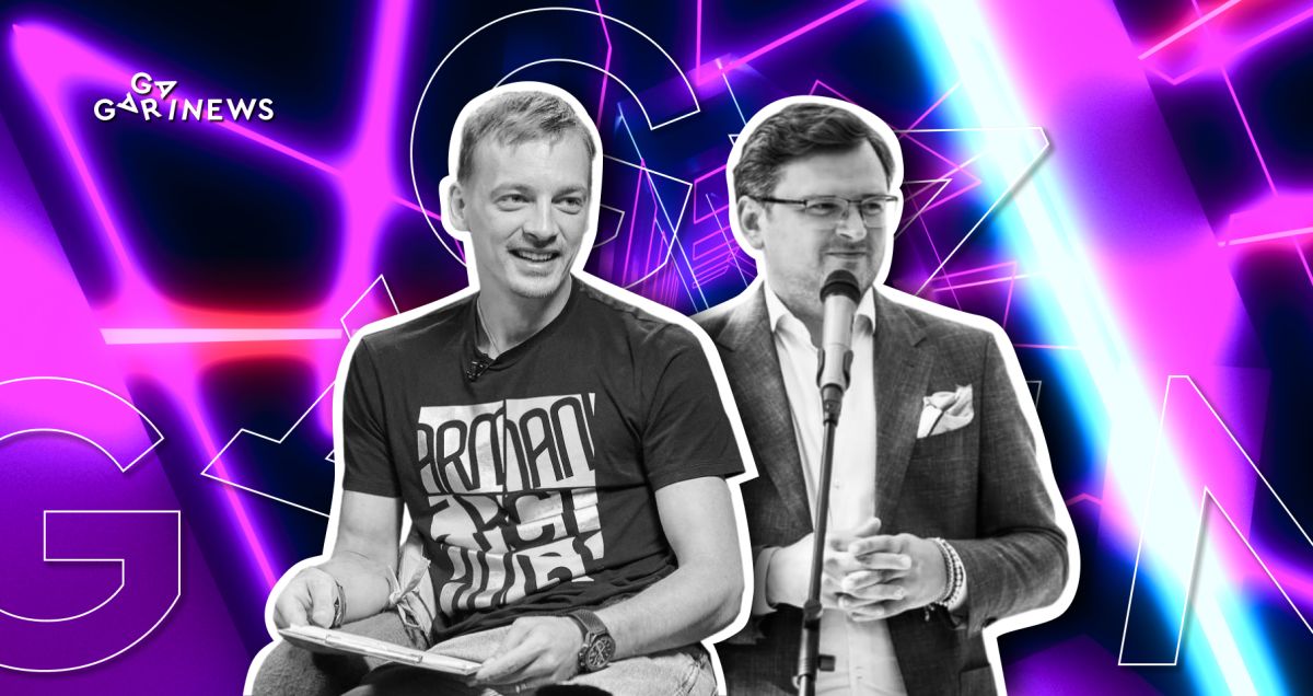 Ukraines crypto aid: Volodymyr Nosov (WhiteBIT) and Dmytro Kuleba