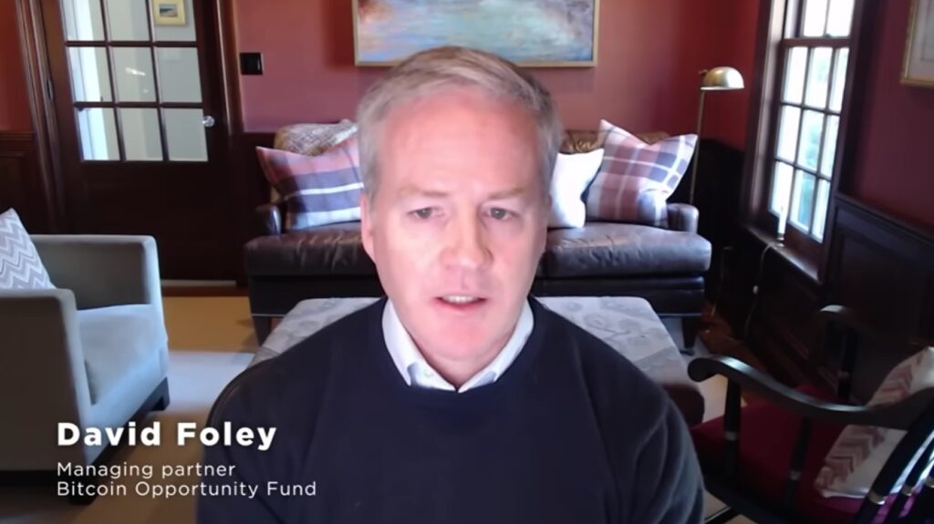 David Foley, Managing Partner of Bitcoin Opportunity Fund - The Coinomist