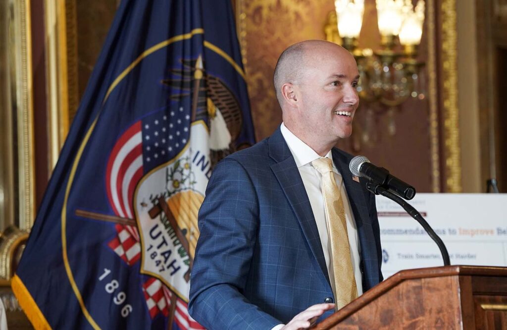 A State Leader Embracing Blockchain Innovation.
Source: governor.utah.gov
- The Coinomist